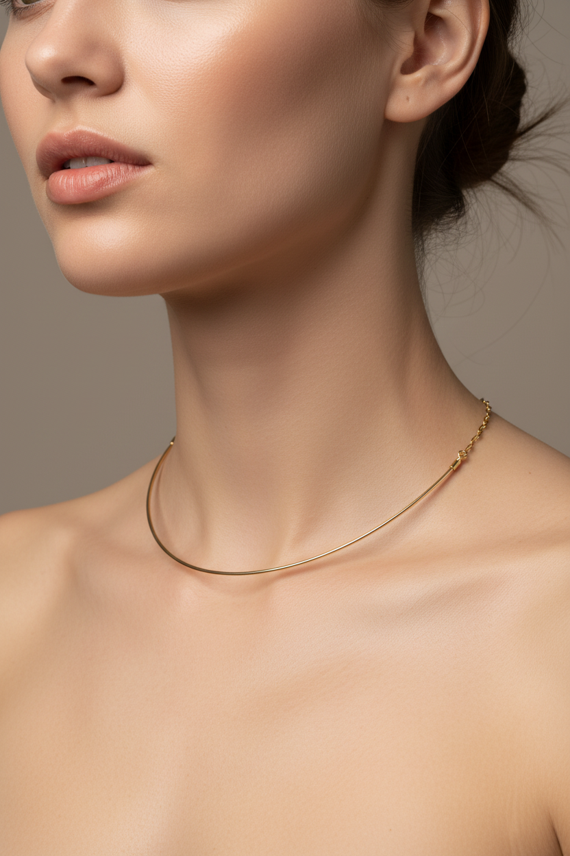 Choker Dourado - Versão 3